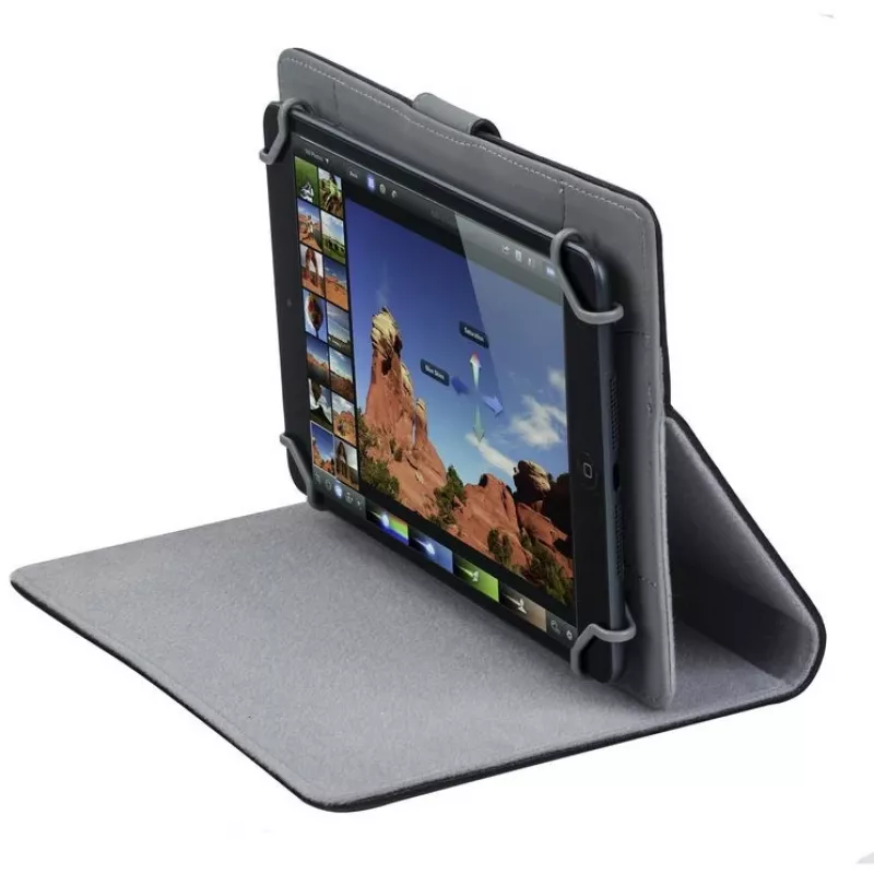 Rivacase Orly 3017 custodia a libro per tablet 10,1 pollici (25,6 cm), similpelle PU, nera