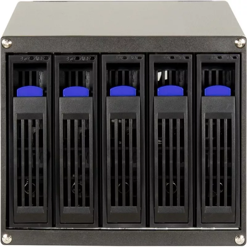 Case per HDD Inter-Tech ST-5255 nero 2,5/3,5