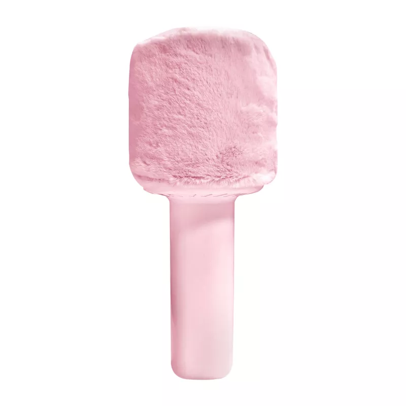 Microfono Denver KMS-30 rosa microfono con altoparlante BT per karaoke