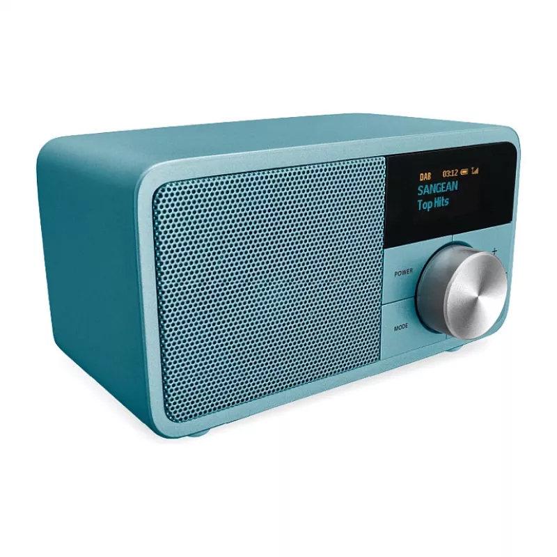 Sangean DDR-7 Norse Blue radio da tavolo, DAB+, FM, AUX, Bluetooth, turchese
