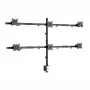 Supporto LCD SBOX LCD-352/6-2 per display 17–32 pollici, 7×7 kg, VESA 100×100