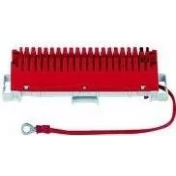 Barra di terra Corning DE620045794 LSA-Plus 38 poli rosso