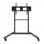Carrello per monitor EDBAK TR19 per schermi fino a 130 kg, piano 1000×600 mm