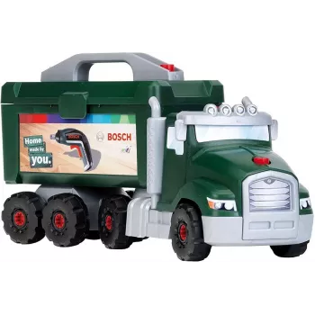 Autocarro ribaltabile giocattolo KLEIN 8640 design compatto costruzione robusta, veicolo giocattolo di ruolo per bambini