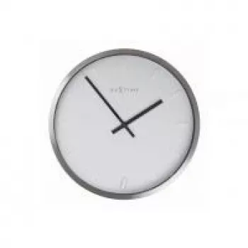 NeXtime orologio 2991st Paniki, Ø34 cm, da parete, bianco
