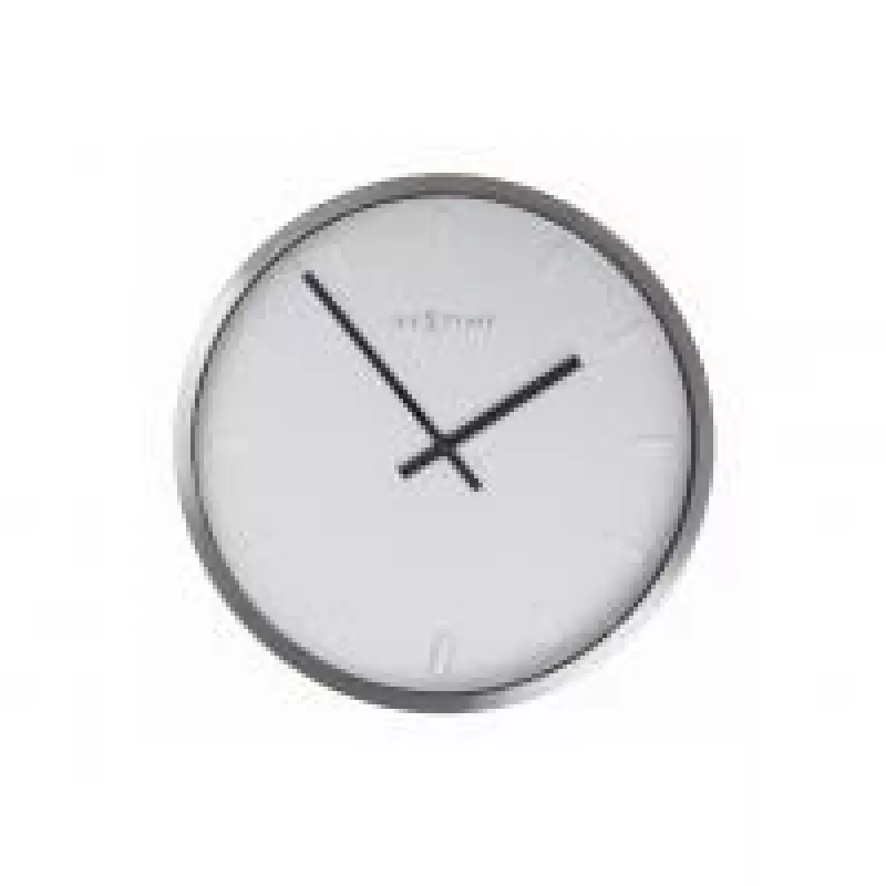NeXtime orologio 2991st Paniki, Ø34 cm, da parete, bianco