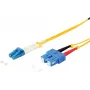 Cavo patch in fibra ottica duplex ShiverPeaks 77810 LC–SC 9/125µm OS1/OS2 3,0 m