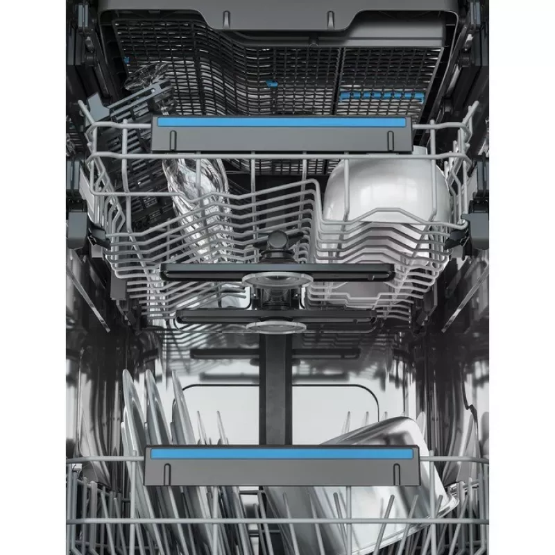 Electrolux ESA63210SX lavastoviglie a libera installazione 45 cm, 10 coperti, AirDry, 46 dB, classe energetica E, acciaio inox