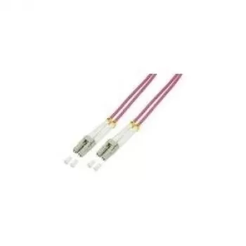 Cavo in fibra ottica LogiLink 3 m LC - LC OM4 viola