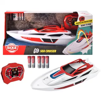 Barca RC Dickie Sea Cruiser 2.4 GHz RTR barca radiocomandata, modello pronto all'uso
