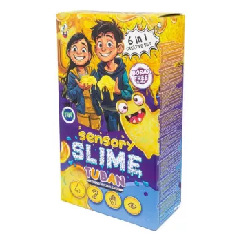 Set slime sensoriale TUBAN TU3812 6-in-1 — kit fai da te con sei varianti di slime