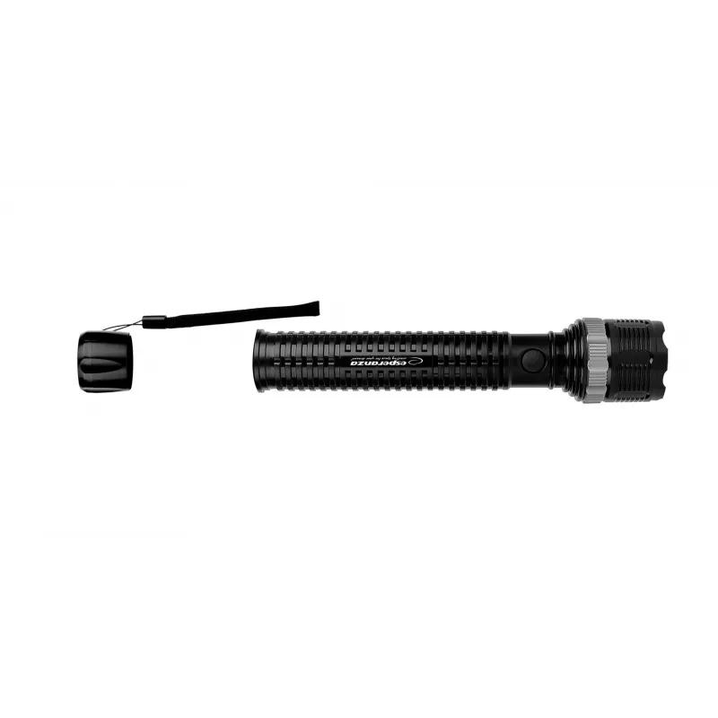 Torcia tascabile ESPERANZA Epione XL LED 1.2W 100 lm 100 m nero, a batterie R20 (3)