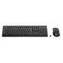 Set tastiera e mouse RF wireless Belkin BBZ010DE — full-size (100%), layout tedesco, nero