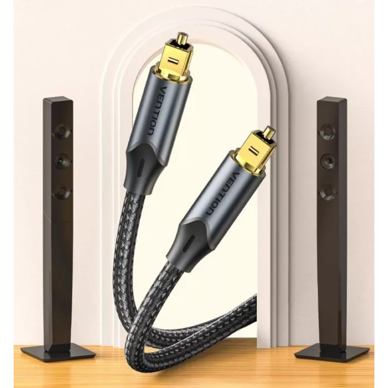 Vention cavo audio ottico, intrecciato, 5 m