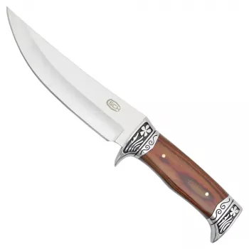 Coltello da caccia SCK con manico in legno