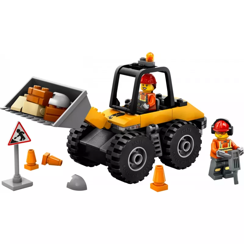 LEGO City 60450 Pala gommata gialla