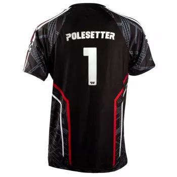 Polesetter ONE Simracing Jersey rosso - M