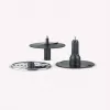 Tritatutto elettrico Severin KM 3865 0,5 L 400 W nero acciaio inox