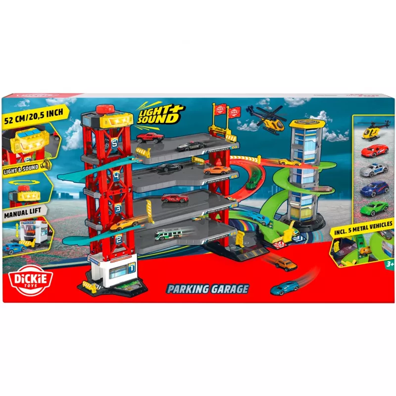 Dickie parcheggio multipiano + 5 auto 333-9000