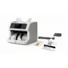 Safescan 2850 conta banconote con rilevamento falsi (UV, magnetico, dimensione), 1500 banconote/min, display touch, bianco