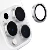 Vetro per fotocamera Torras Lensguard per iPhone 16 Pro (grigio)