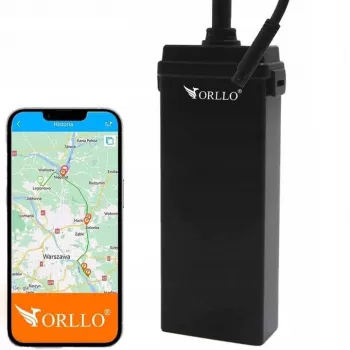 Localizzatore GPS ORLLO CAR TRACK 4G con connettività GSM, modello 46039