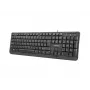 Tastiera NATEC TROUT SLIM USB, layout US, nero