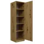 Topeshop SD-50 ARTISAN KPL armadio/guardaroba camera da letto 5 ripiani 1 porta rovere