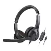 Creative 51EF0980AA000 Chat cuffie con microfono USB on-ear con filo stereo nero