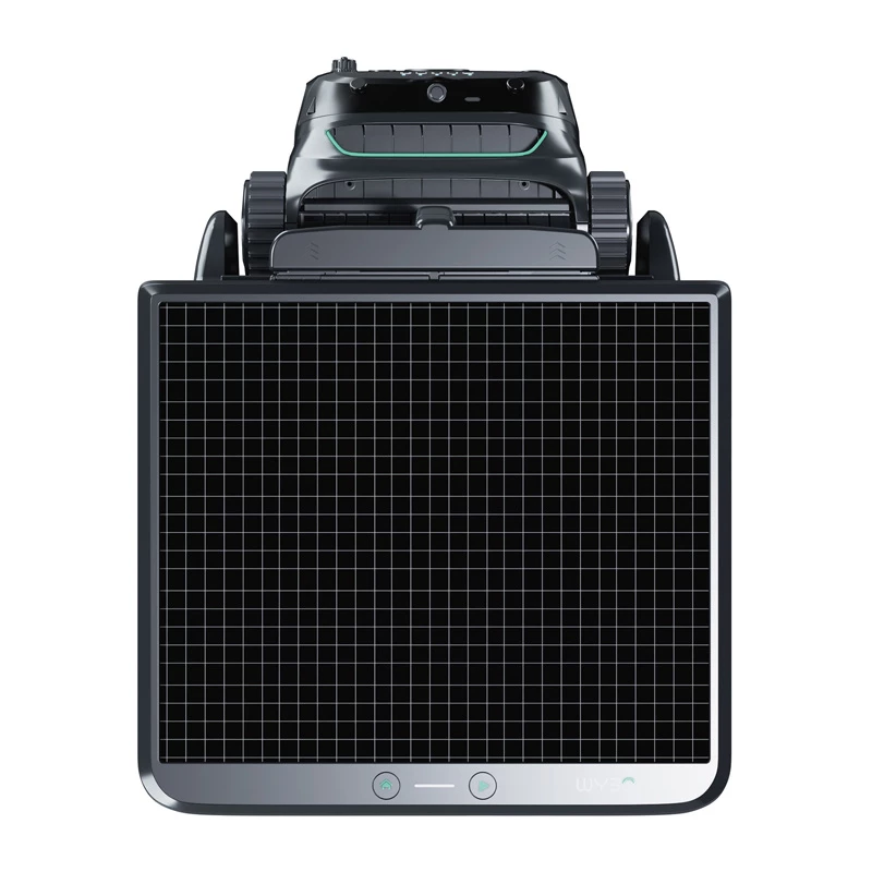 Robot pulisci piscina wireless Wybot S2 Solar Vision — Wybot S2 SOLAR VISION, pulitore wireless a energia solare