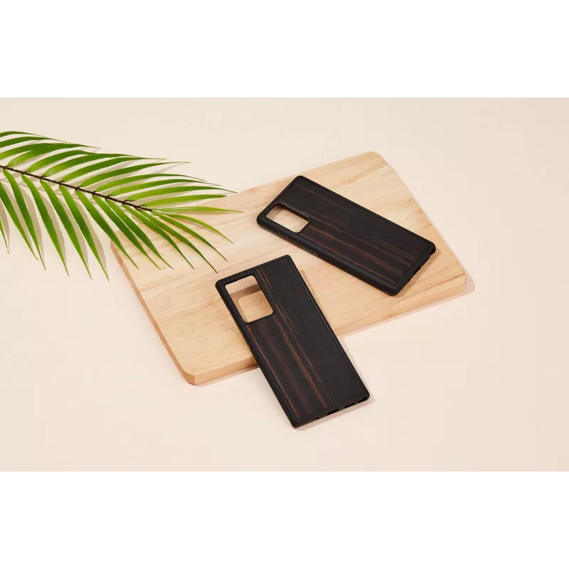 Custodia protettiva Man and Wood per Samsung Galaxy Note 20 Ultra — ebano nero