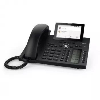 Snom D385 Telefono IP Nero 12 Linee TFT