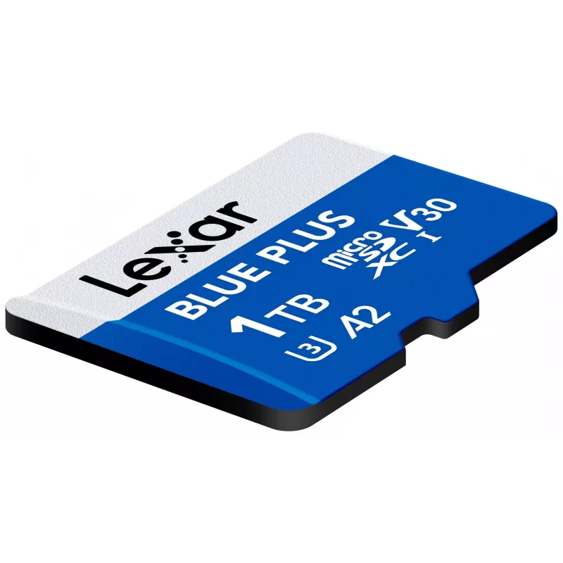 Scheda di memoria microSD 1TB C10 A2 U3 V30 170MB/s Blue Plus