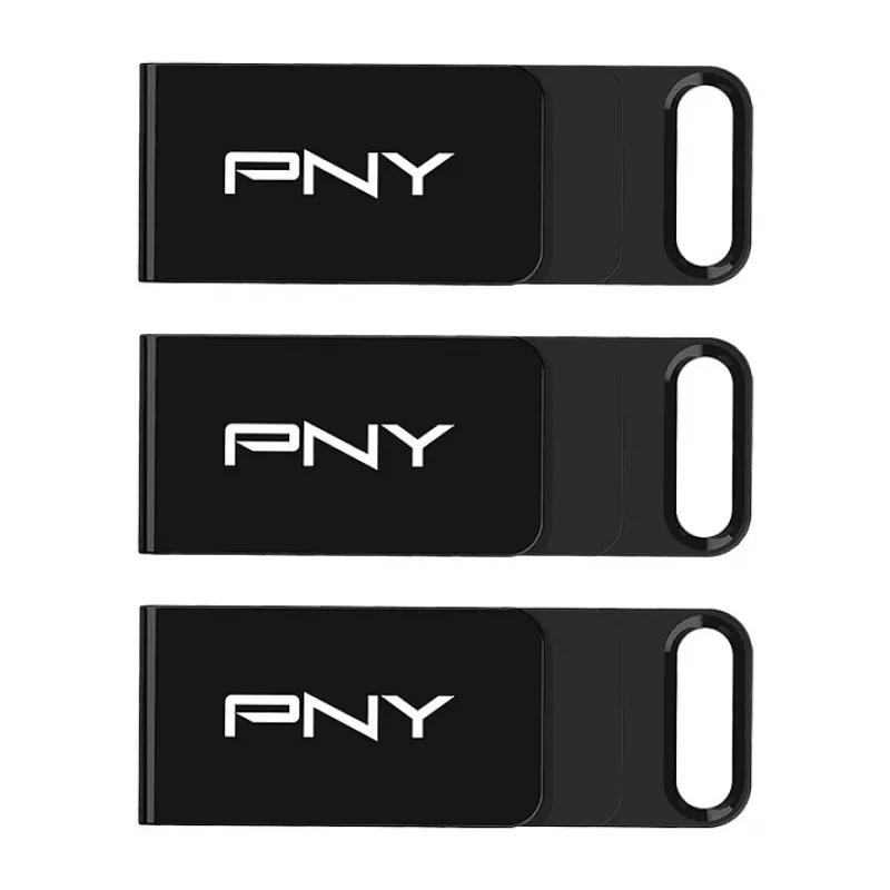 PNY Elite 128 GB USB-C 3.2 Gen 1 chiavetta USB, confezione da 3 (Retail)