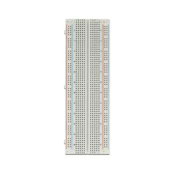 Breadboard DELOCK 18313 — scheda di prototipazione senza saldatura, plastica, 55×165×9 mm, bianco