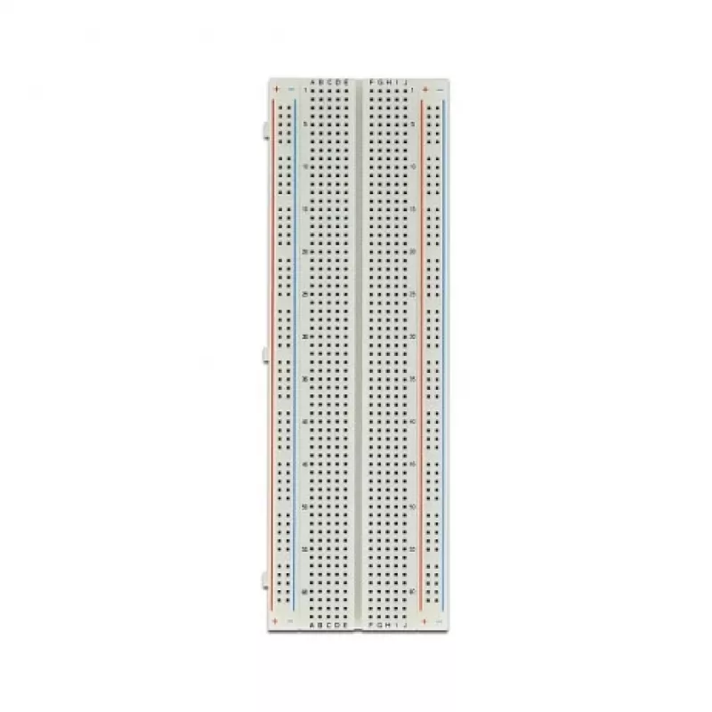 DeLOCK 18313 basetta sperimentale, 630/200 contatti, plastica, bianca
