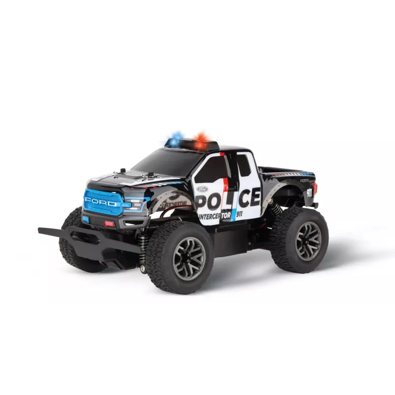 Auto radiocomandata CARRERA Ford F-150 Raptor Police modello RC 2,4-GHz