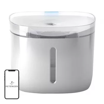 Distributore automatico d'acqua per animali Petoneer Fresco Mini Plus — 1,9 L, ABS, compatibile Tuya, 5 V DC