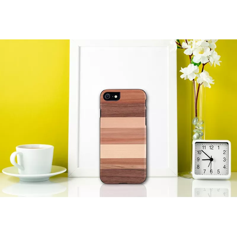 Custodia per cellulare man and wood per iPhone 7/8 — sabbia nero