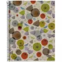 Blocco College MIQUELRIUS Eco Design 4 a righe DIN A4 con margine interno (A295999)