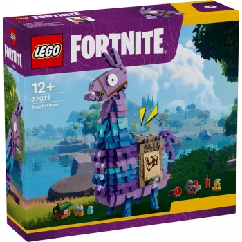 Giocattolo contenitore LEGO 77071 Fortnite Lama giocattolo da costruzione – unità LEGO di contenimento e esposizione