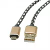 ROLINE 11.02.8819 Cavo USB 0,8 m USB 2.0 USB C Micro-USB B Nero - Oro (11.02.8819)