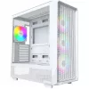 Case PC Montech X5 Midi Tower bianco ATX 3 ventole da 140 mm