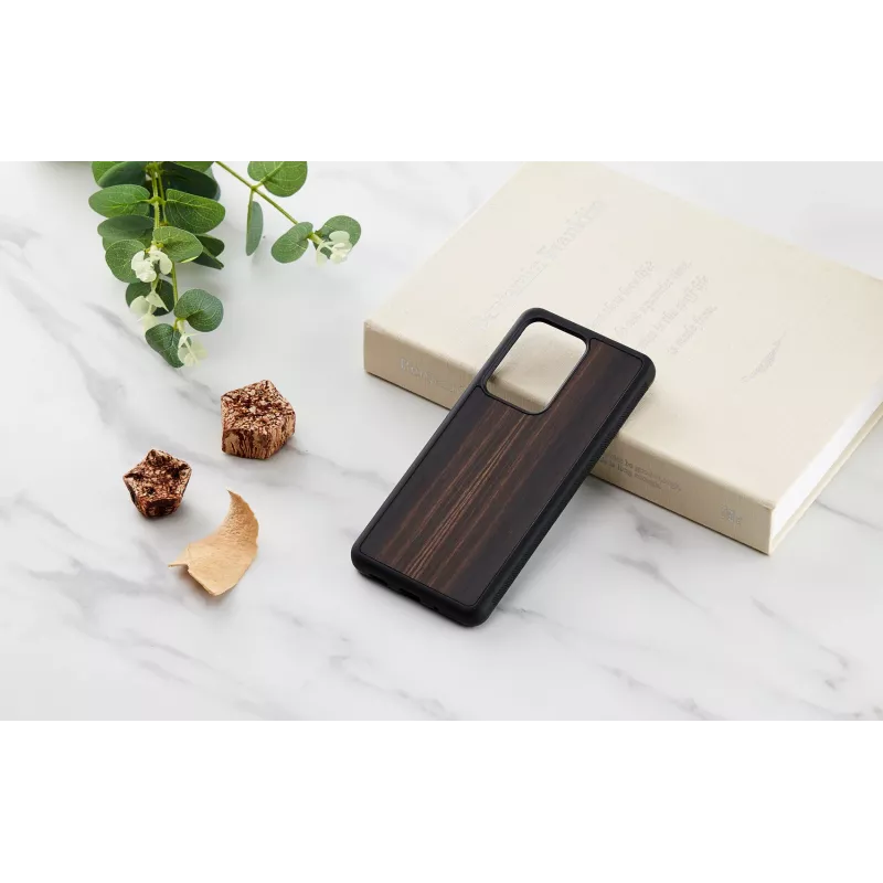 Custodia per cellulare man and wood Galaxy S20 Ultra ebano nero — custodia protettiva per smartphone