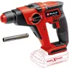 Einhell TE-HD 18/12 Li - Solo. Tipo di pinza: SDS Plus, colore prodotto: nero, rosso. Diametro di foratura nel calcestruzzo (max): 1,2 cm, velocità a vuoto
