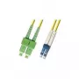 Microconnect FIB841010 cavo InfiniBand/fibra ottica 10 m SC LC giallo