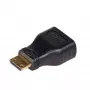 Akyga AK-AD-04 adattatore HDMI, connettore femmina HDMI a connettore maschio Mini-HDMI, nero