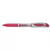 Penna a scatto con clip retrattile Pentel Energel XM Klick rossa