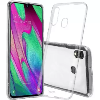 StyleShell Flex, custodia per cellulare trasparente, Samsung Galaxy A41