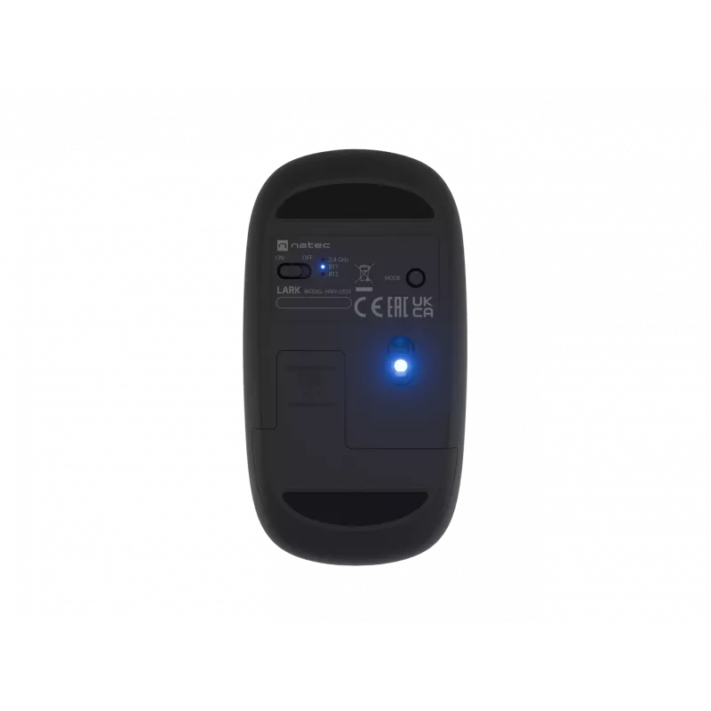 Natec Mouse | Lark | Wireless | 2,4 GHz, Bluetooth | Antracite
